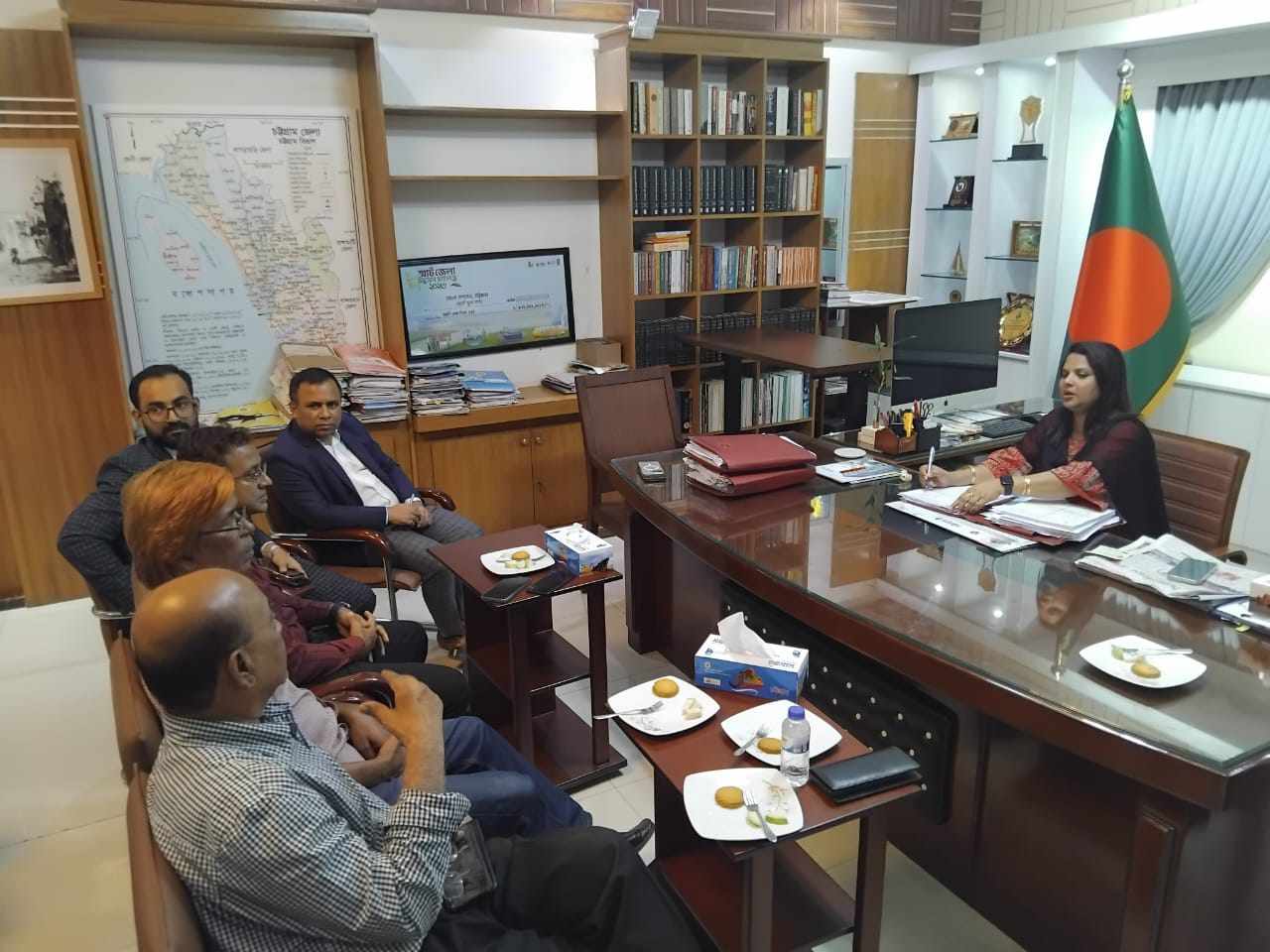 চট্টগ্রাম প্রেসক্লাবের অন্তবর্তী কমিটির দায়িত্ব গ্রহণ